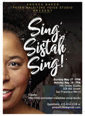 Picture Andrea Baker, Sing Sistah! Sing!